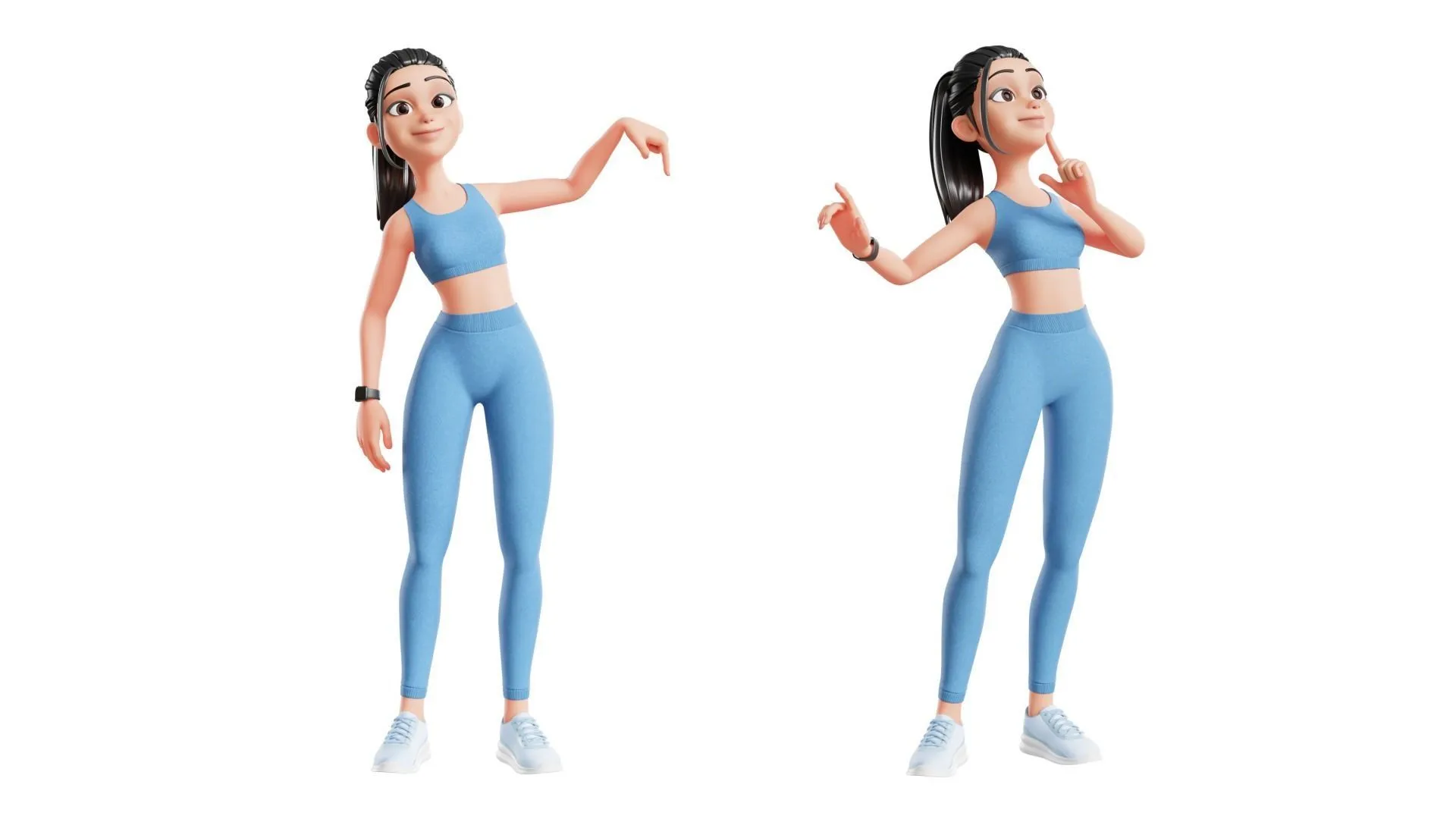 Sports Gym Fitness Woman high quality details showcase